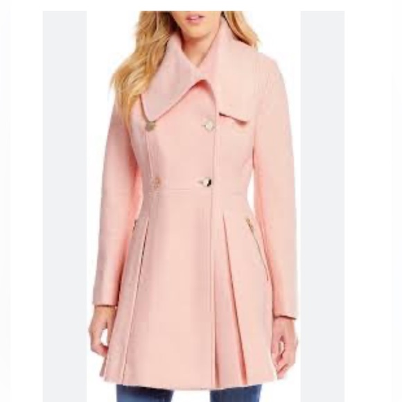 Guess Jackets & Blazers - Guess Pink Barbiecore  Peacoat womens Xl